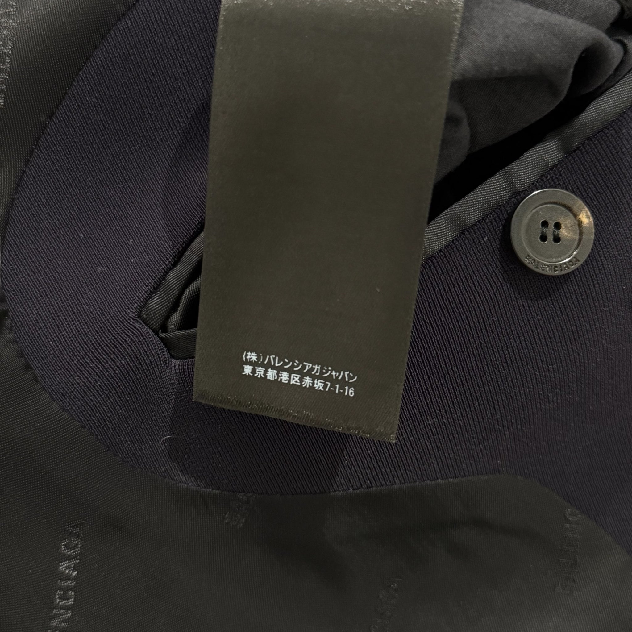 BALENCIAGA 2019SS Power Shoulder Blazer