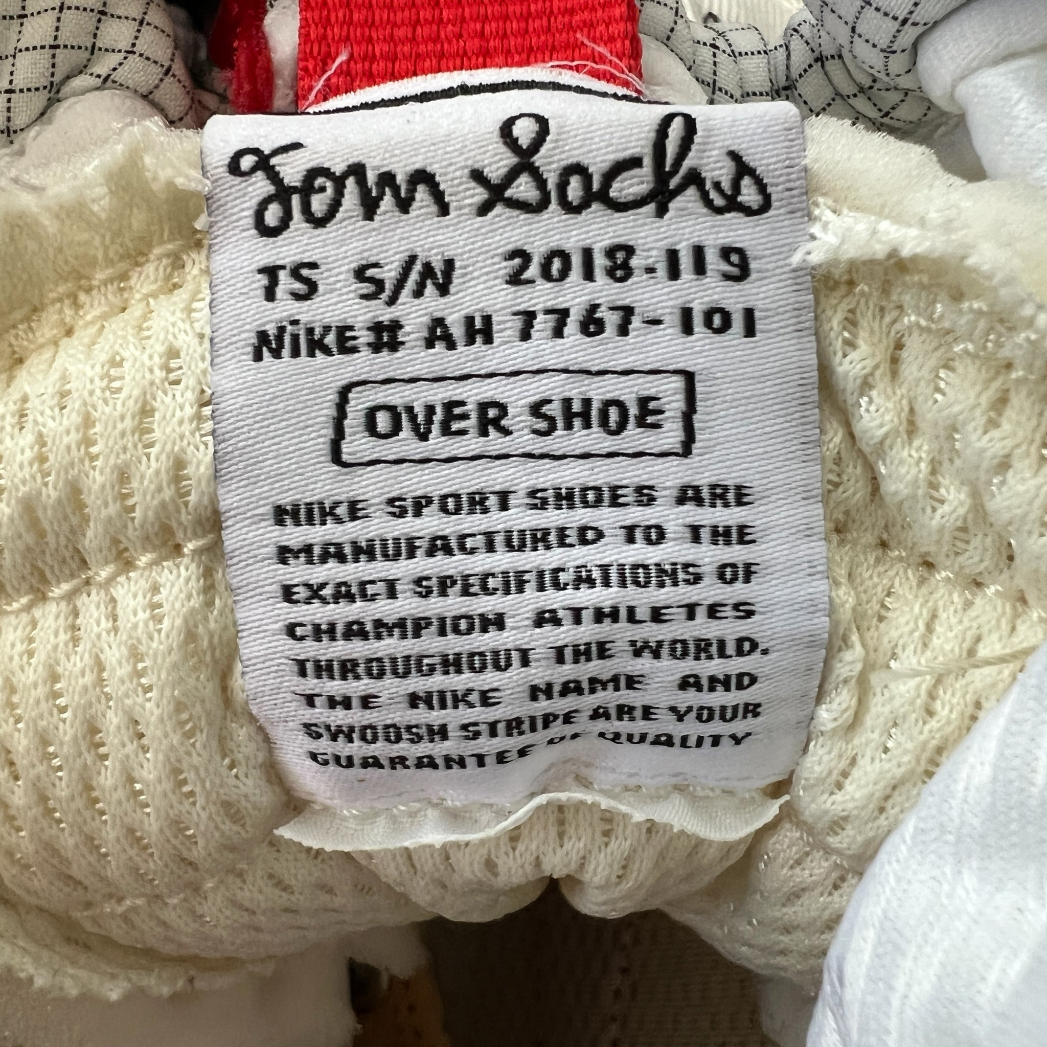 NIKE 2018 MARS YARD OVERSHOE × Tom Sachs