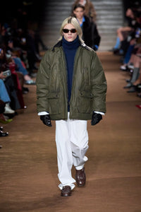 MIU MIU 2024AW Waxed Canvas Boulson Jacket