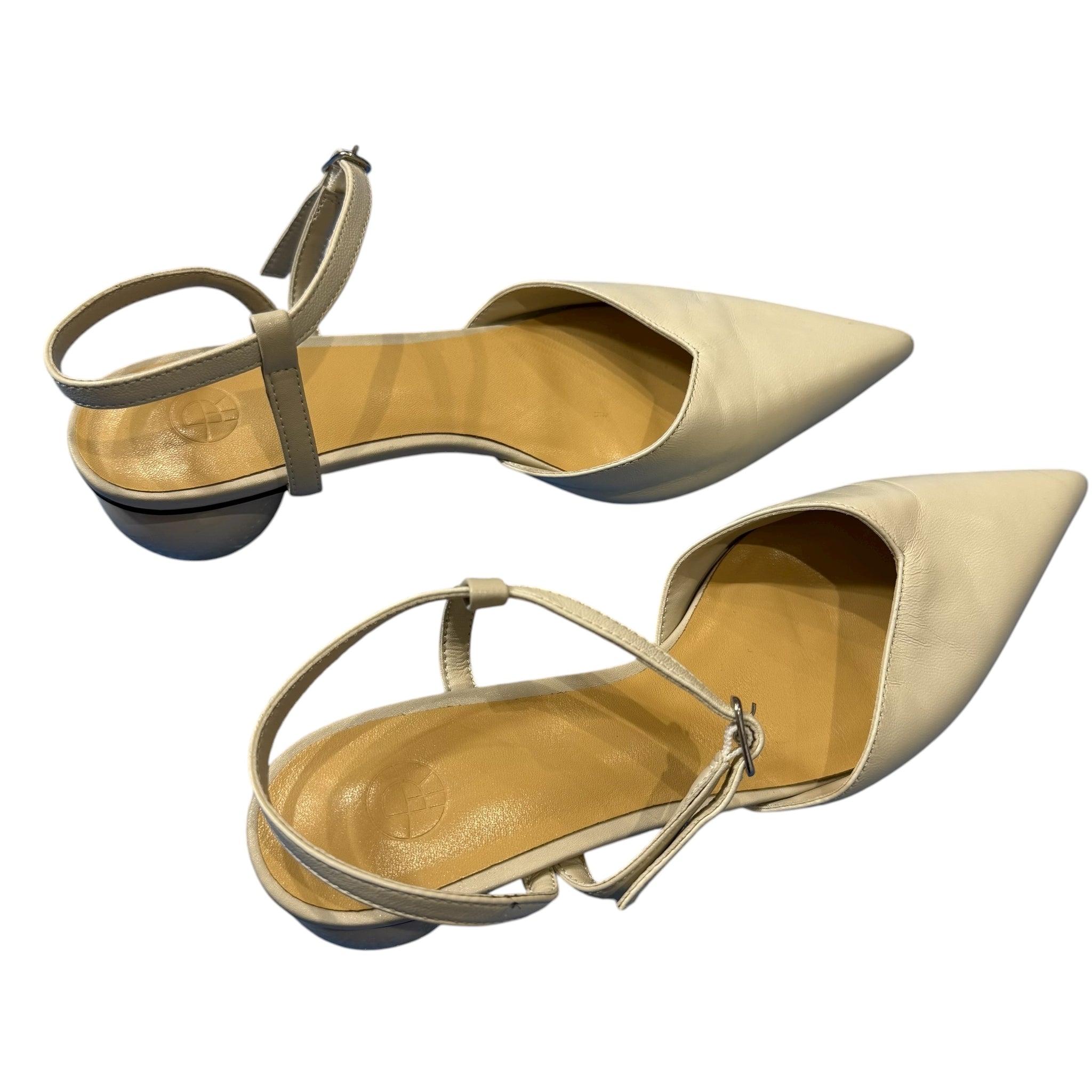 THE ROW Ankle Strap Pointed Toe Pumps