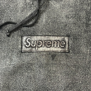 SUPREME × MM6 Maison Margiela 2024SS Foil Box Logo Sweat Hoodie