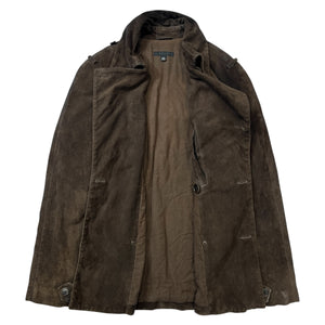 HELMUT LANG 2004AW Suede Leather Coat Jacket