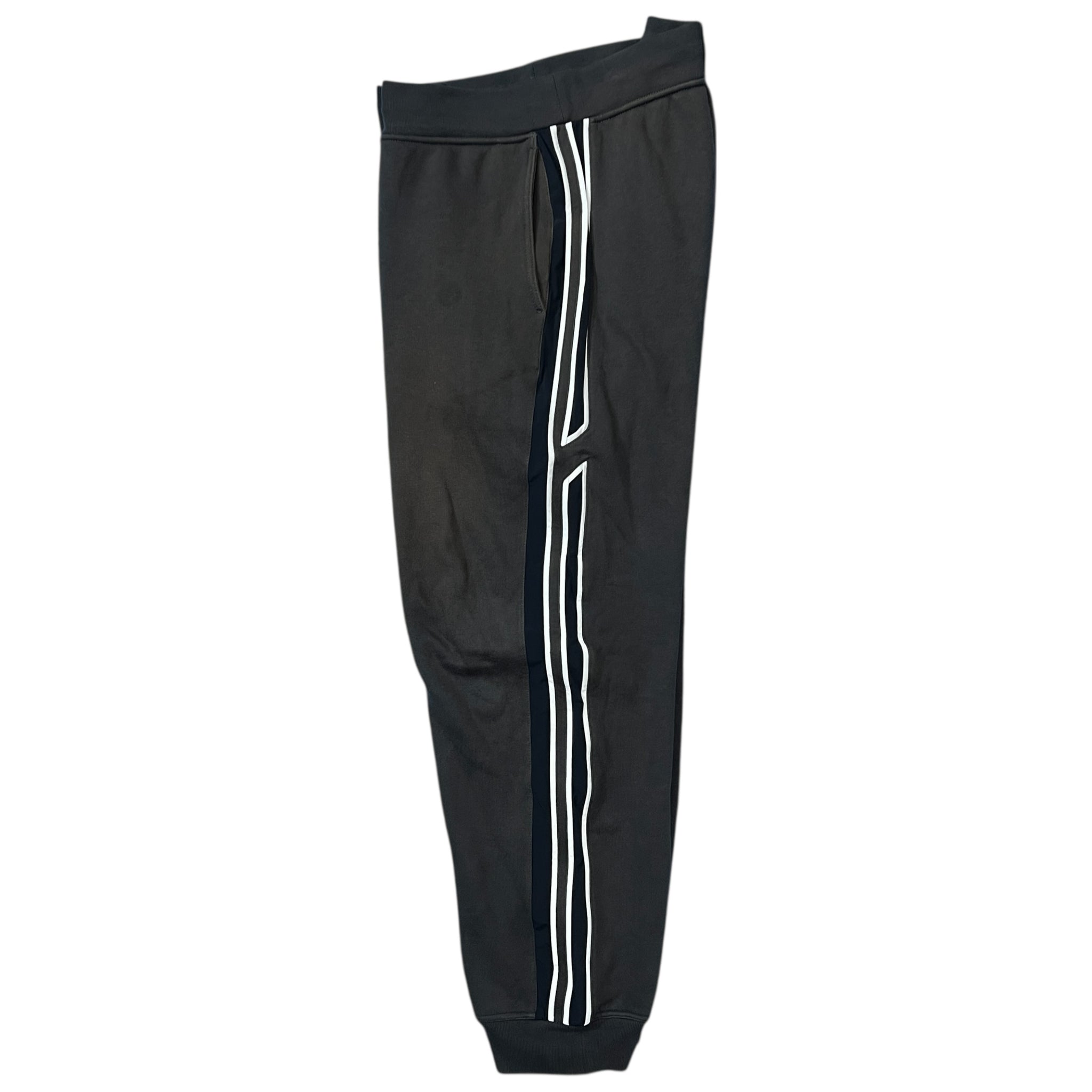 HERMES Cotton Stripe Sweat Jogger Pants