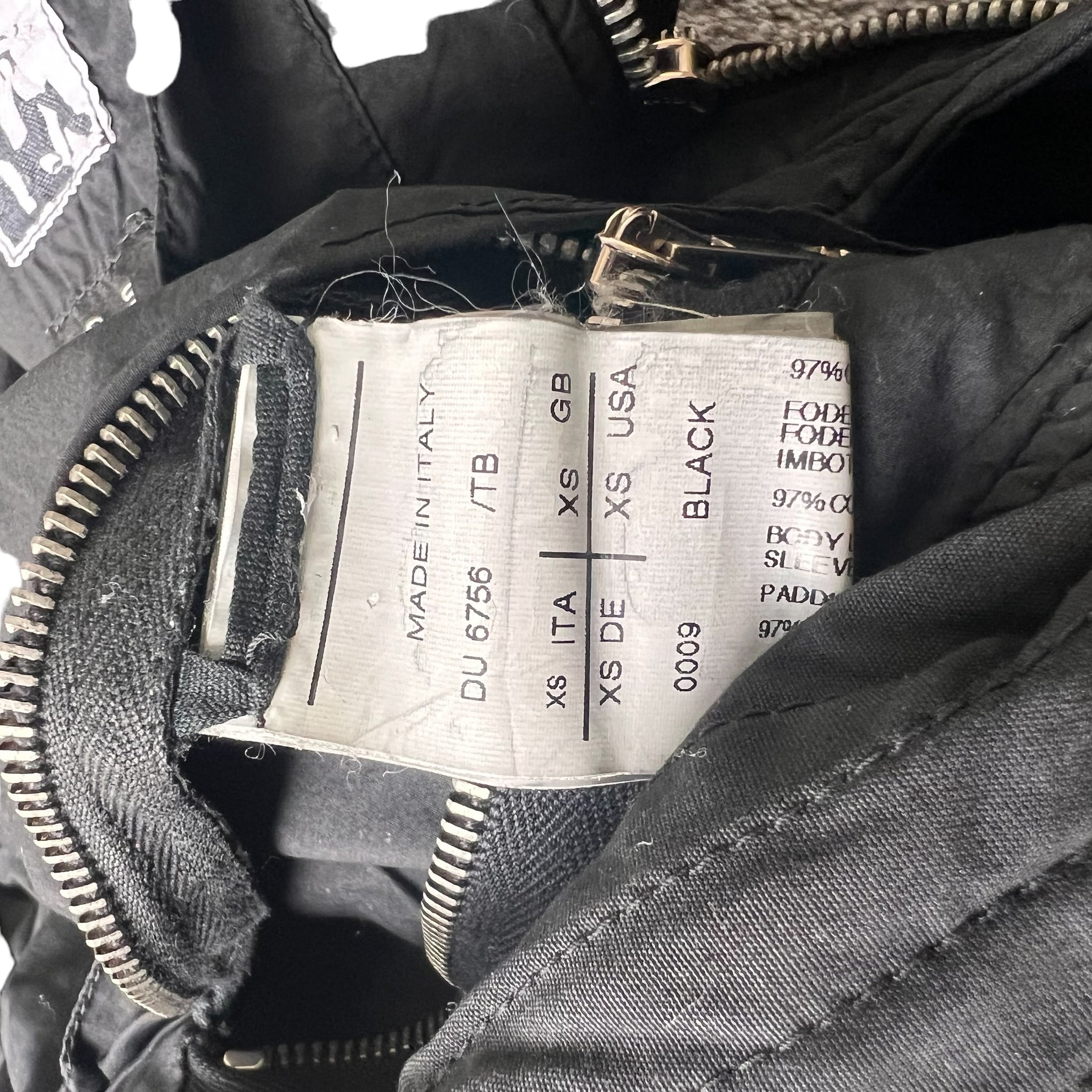 RICK OWENS 07AW Exploder Hooded Bomber Jacket