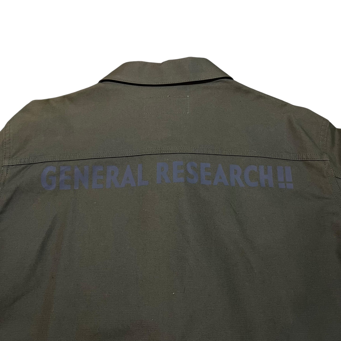 GENERAL RESEARCH 2003 Multi Zip Military Cargo Jacket