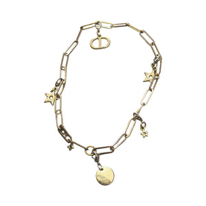 Christian Dior 2000s Archive Asymmetrical Charm Bracelet (Novelty)