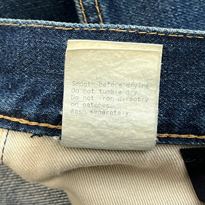 BILLIONAIRE BOYS CLUB Ice Cream Back Logo Patch Denim Shorts