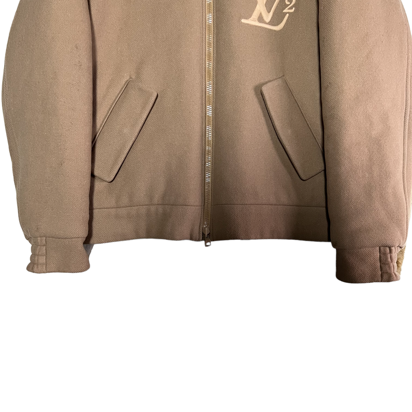 LOUIS  VUITTON  NIGO × VIRGIL ABLOH LV2 REVERSIBLE BIG DAMIER BOMBER JACKET