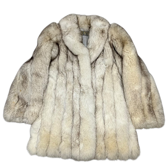 SAGA FOX ROYAL Supreme Quality Ranched Fox Fur Coat