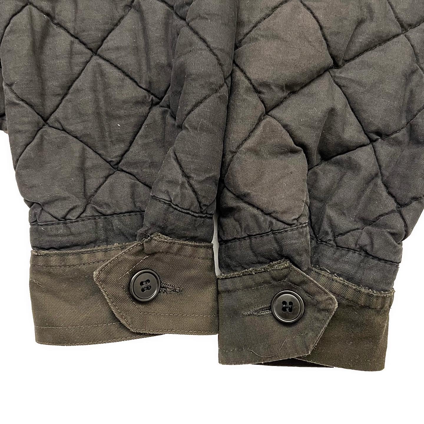 MAISON MARTIN MARGIELA 2001SS ARTISANAL MILITARY QUILTING BORE JACKET