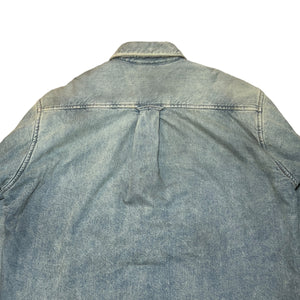 BALENCIAGA 2022AW PADDED DENIM SHIRTS JACKET