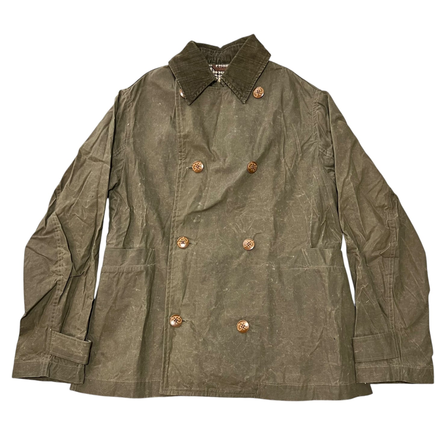 KAPITAL Oiled Military Double Cotton Jacket