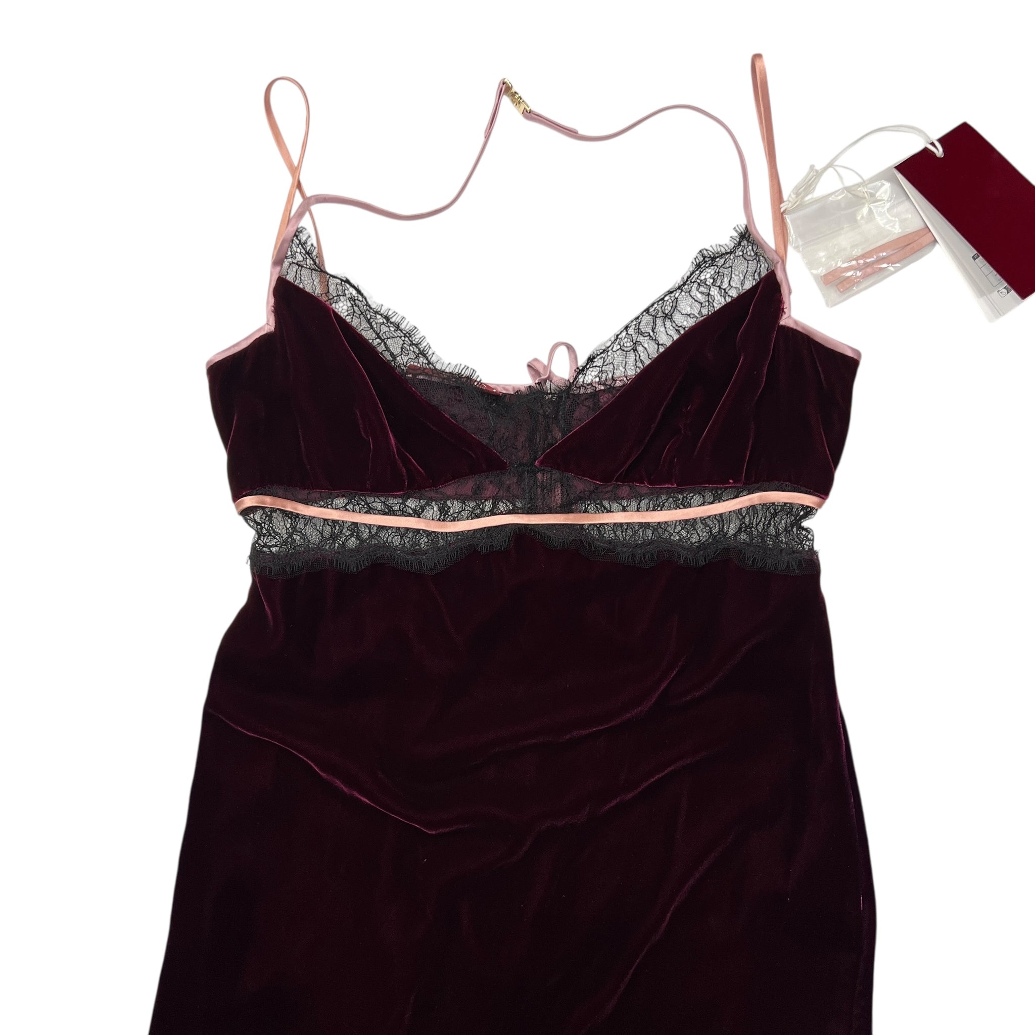 GUCCI 2024AW LOOK22 Velours Dress