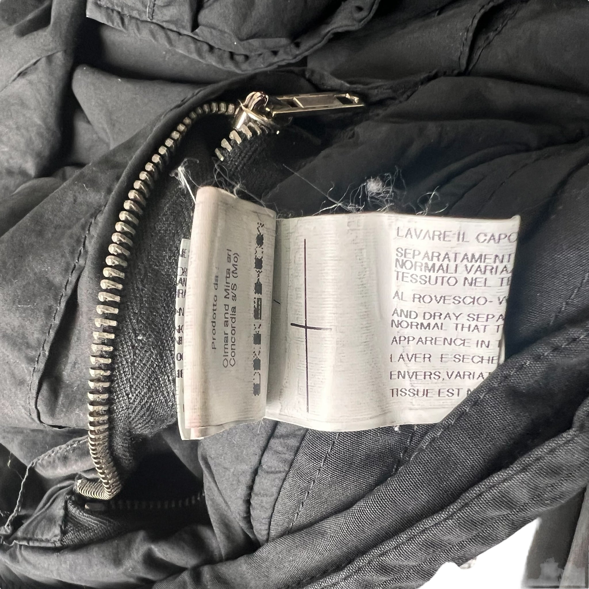 RICK OWENS 07AW Exploder Hooded Bomber Jacket