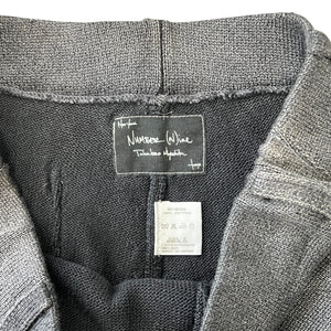 Number (N)ine 2007SS “about a boy” ダメージ加工 コットンスウェットパンツ