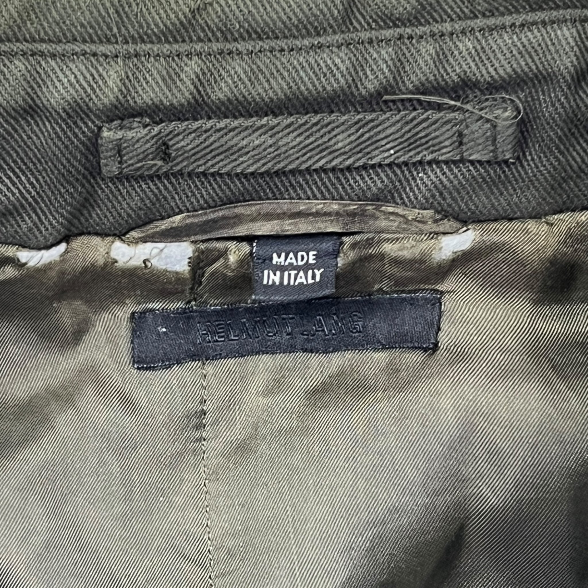 HELMUT LANG 2002 Double Breasted Overcoat