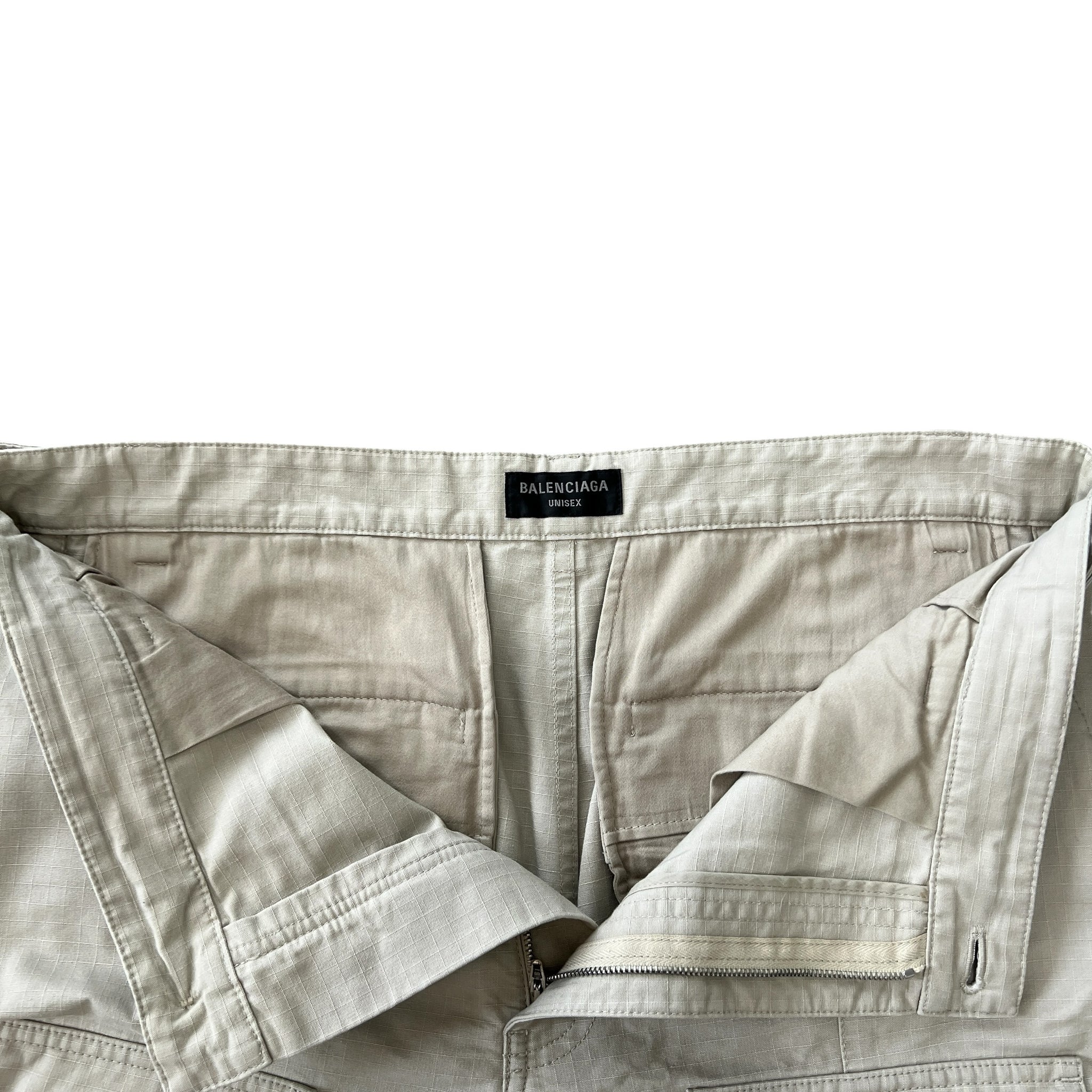 BALENCIAGA 2023AW Flared Convertible Zip-Off Cargo Pants