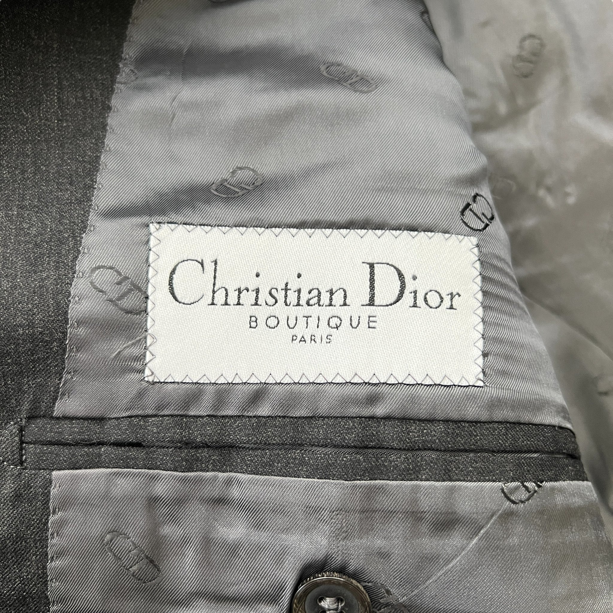 Christian Dior 1990s × Jean franco ferre 3-Button Blazer
