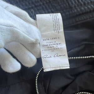 RICK OWENS 2016AW RAGLAN BOMBER MA−1 JACKET