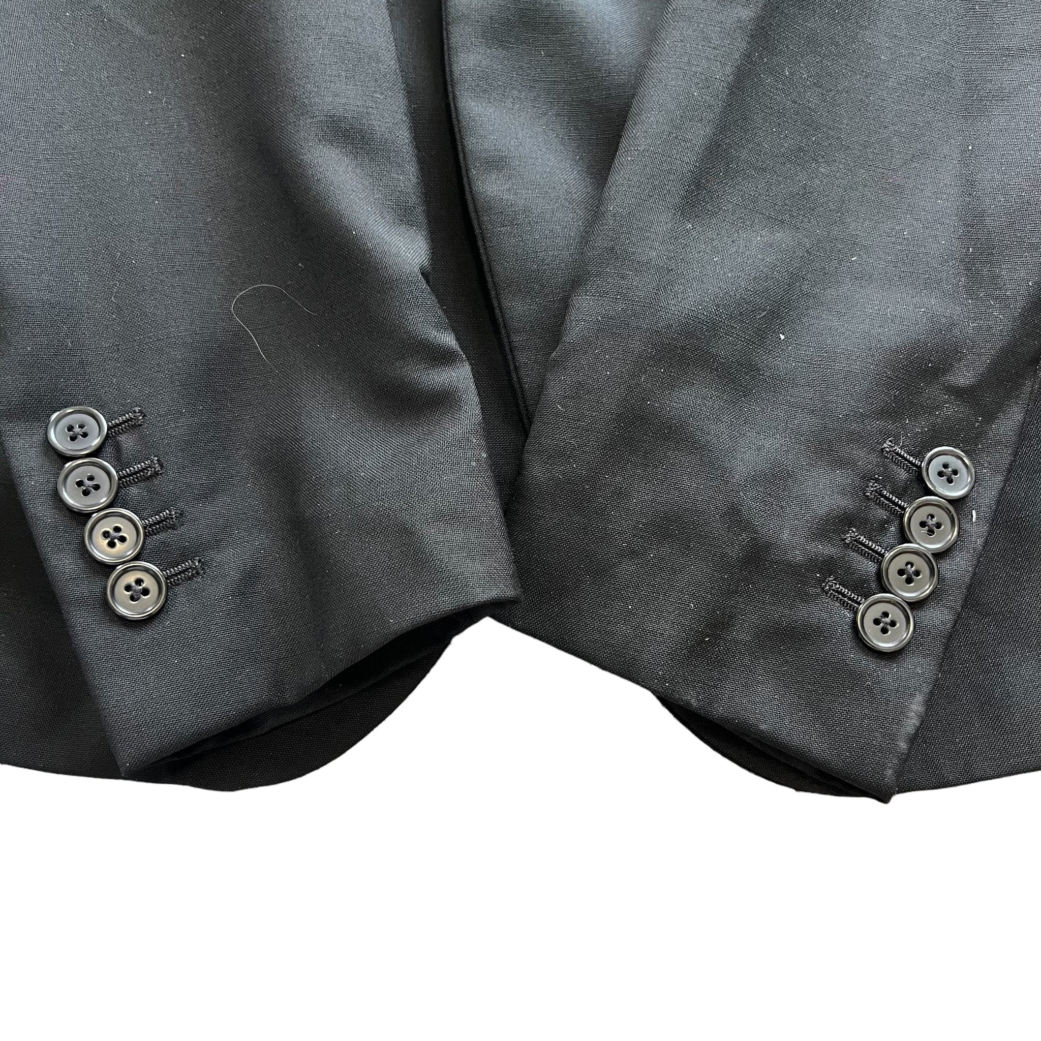 RAF SIMONS 1997 SUITS TAILORED JACKET and PANTS SET UP