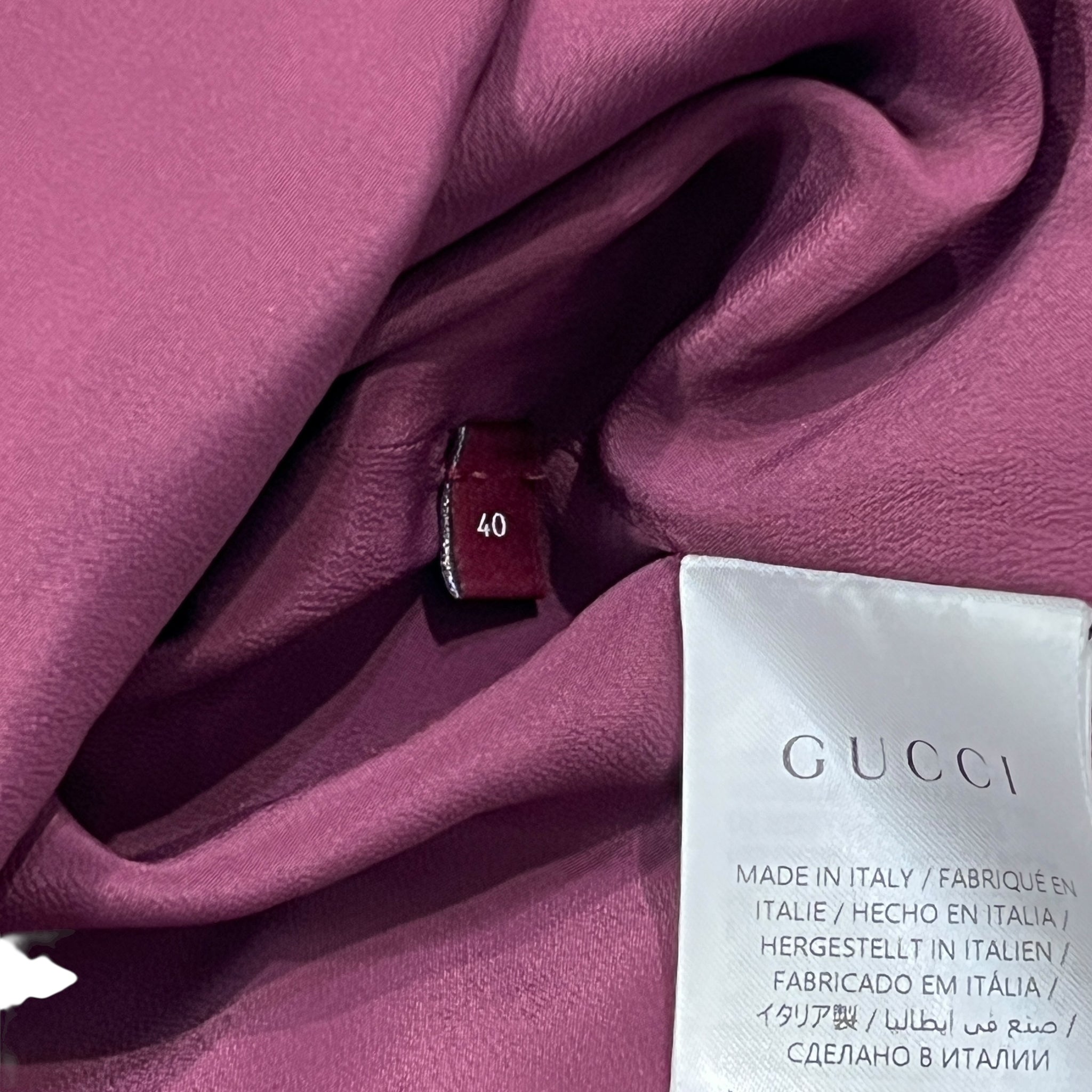 GUCCI 2024AW LOOK22 Velours Dress