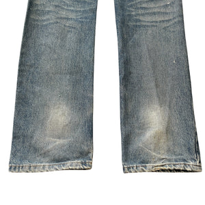 Helmut Lang 2000s Paint-Splattered Painter Jeans