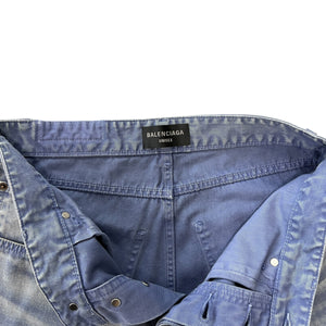 BALENCIAGA 2024AW Japan-Made Graffiti Denim