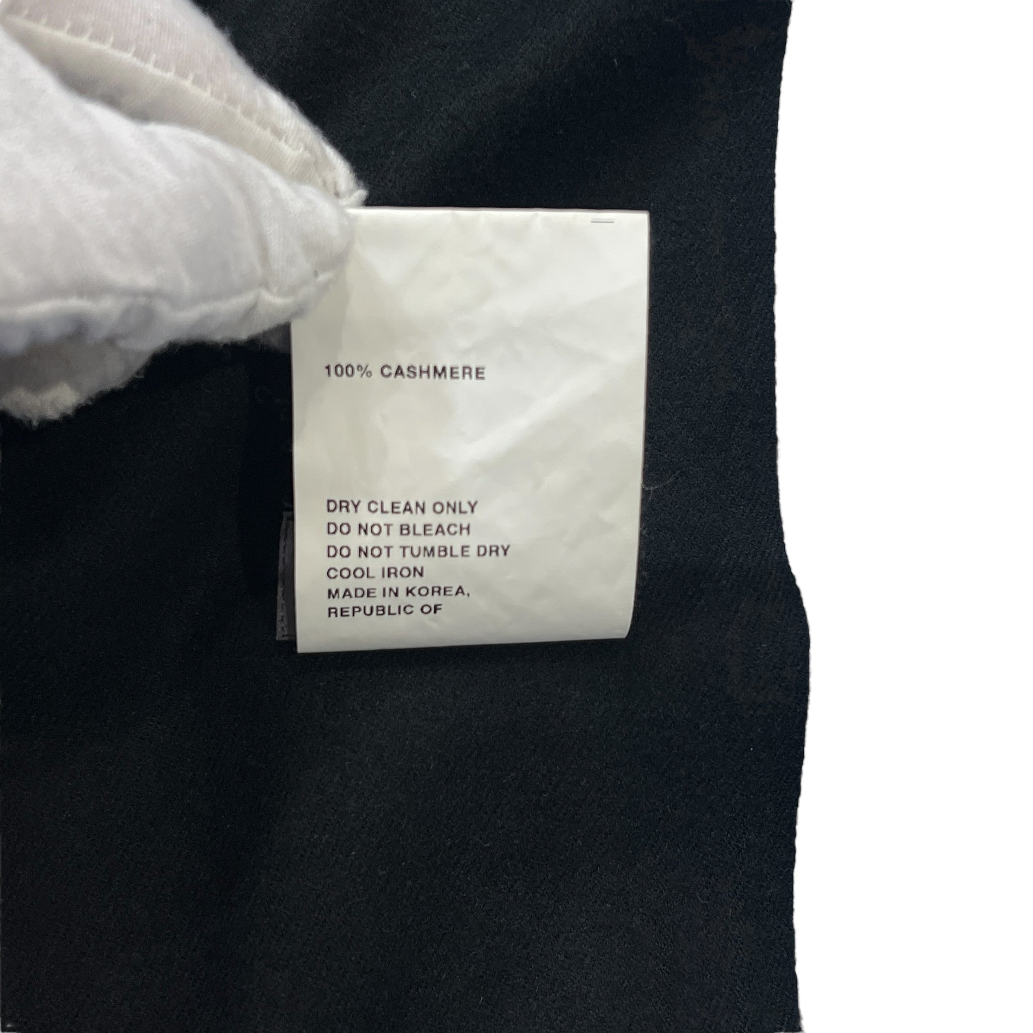 POST ARCHIVE FACTION (PAF) '3.1 SCARF LEFT' Multiple Ropes Cashmere Scarf