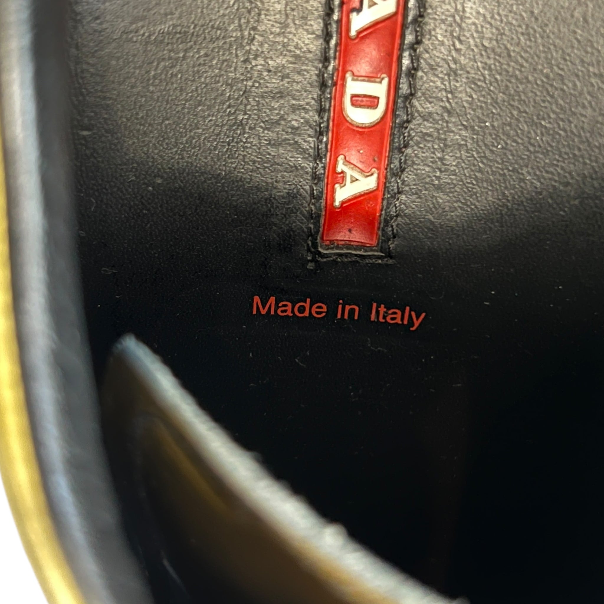 PRADA 2000s Enamel Gradation Driving Sneaker