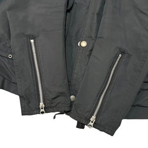 JUNYA WATANABE MAN 07AW MULTI ZIP NYLON COVERALL BOMBER JACKET