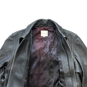 CELINE Vintage Deerskin Leather Long Coat