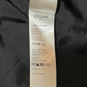 CELINE Triomphe Teddy Jacket In Double Face Unisex Jersey