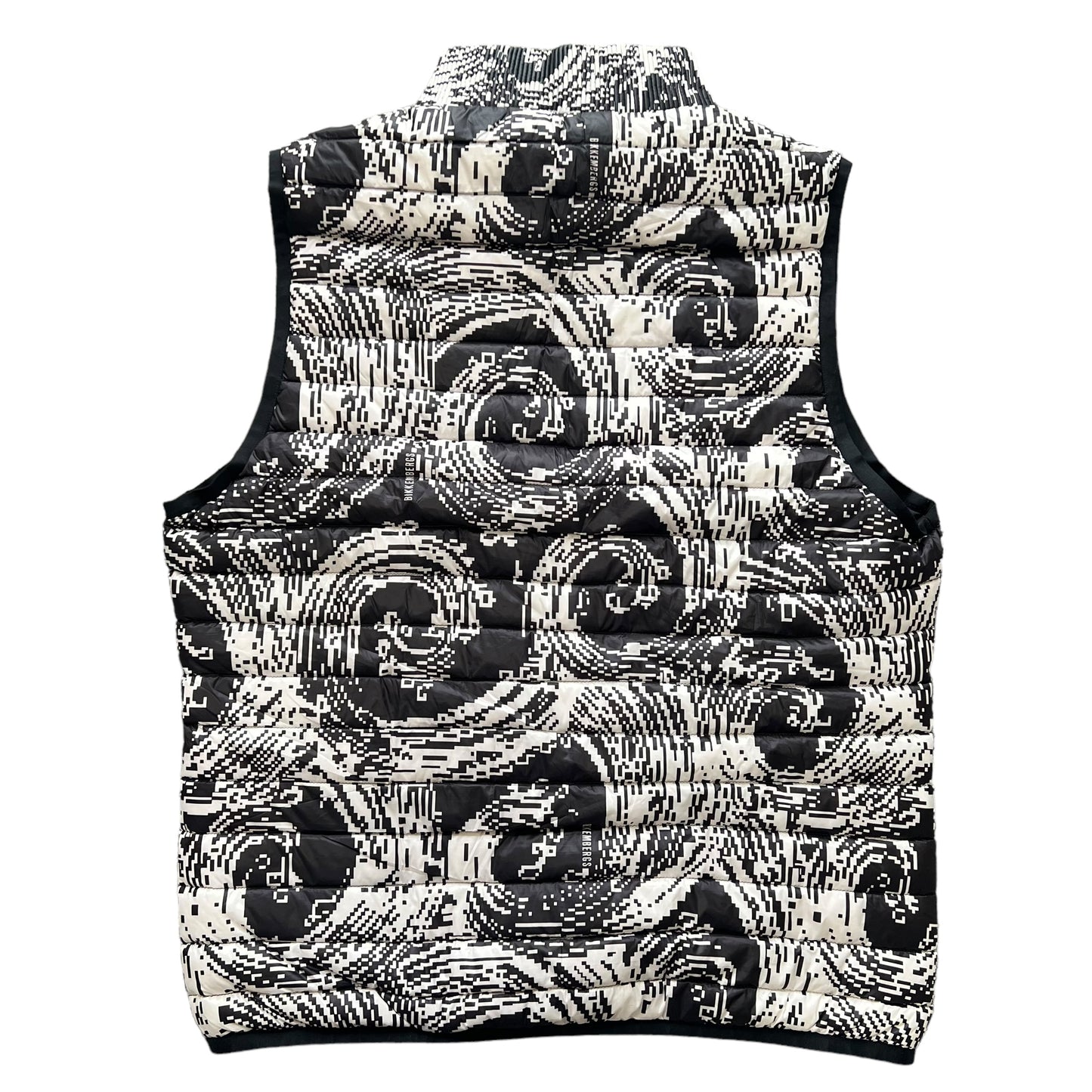 Dirk Bikkembergs
Reversible Pixelated Black Down Vest