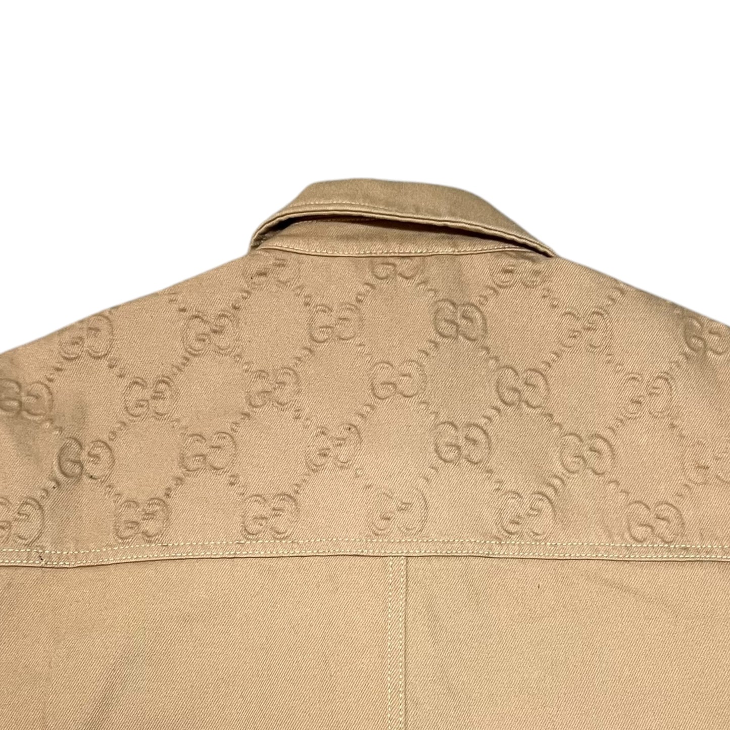 GUCCI 2023AW Detail Organic Denim Jacket