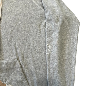 GREG LAUREN ×Carhartt Grey Fleece Hoodie