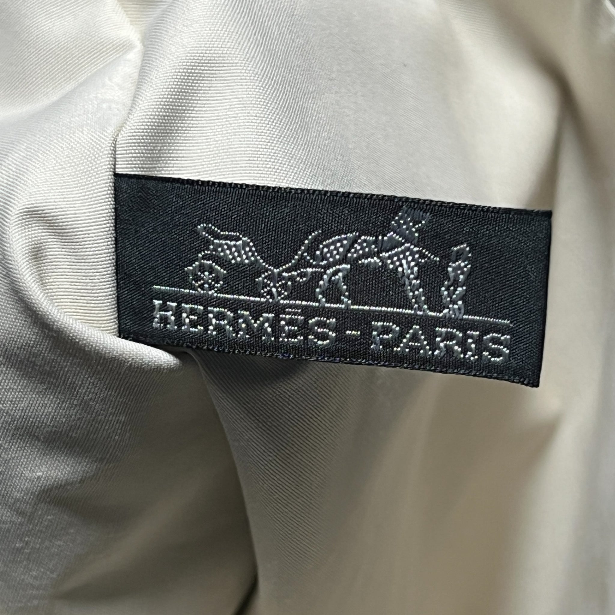 HERMÈS Trousse Flat GM Étoile Coton Second bag