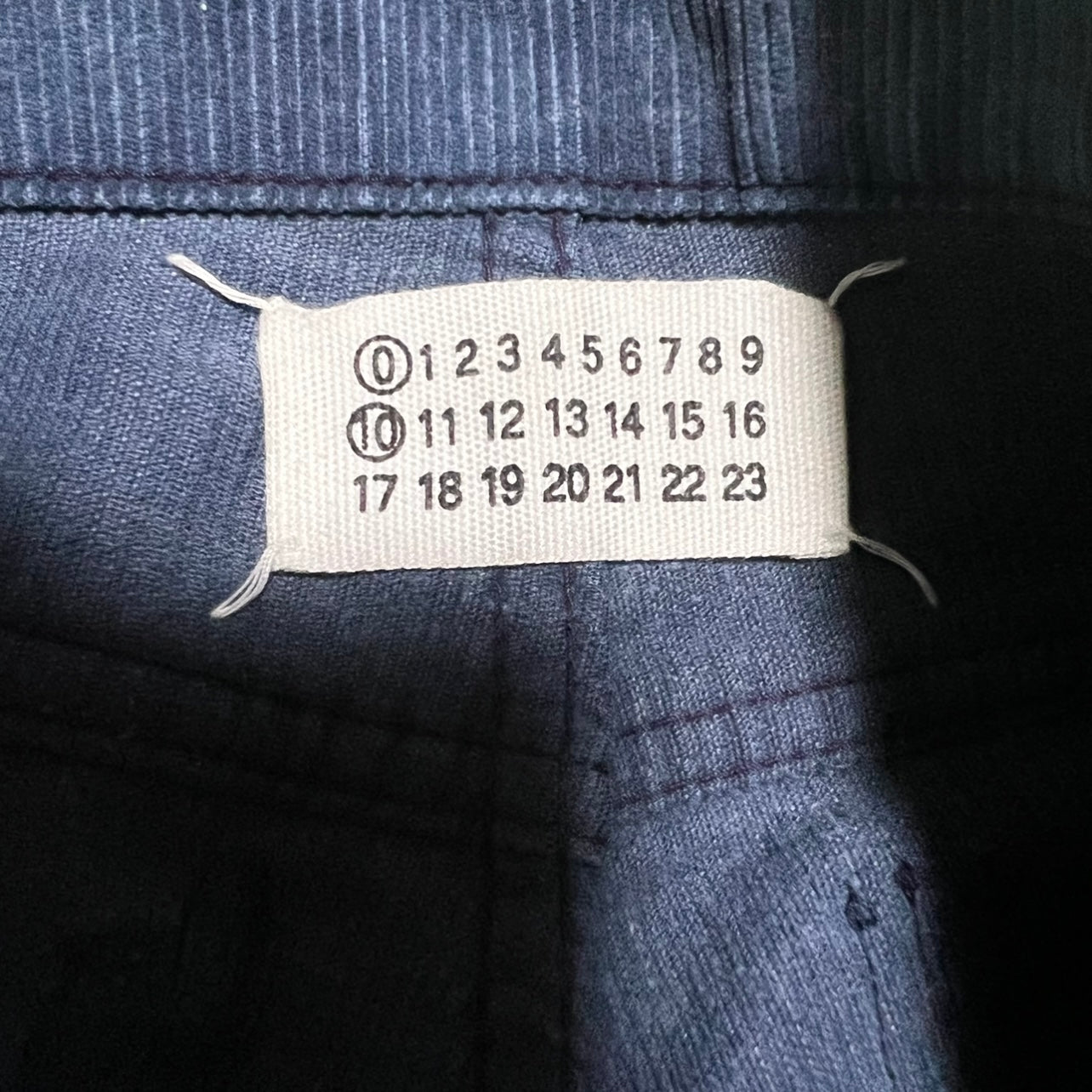 MAISON MARTIN MARGIELA 2001AW ARTISANAL CORDUROY PATCHWORK PANTS