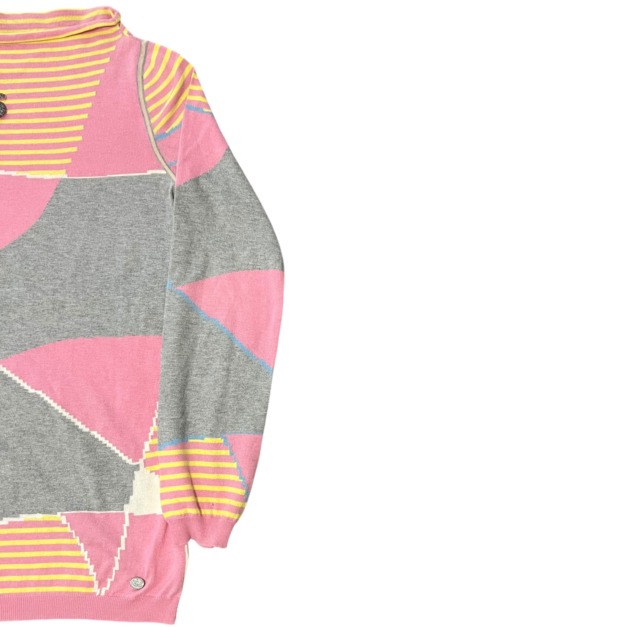 CHANEL Number Motif Knit Sweater