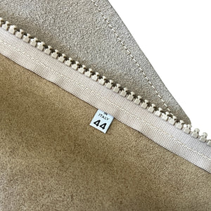 MAISON MARTIN MARGIELA 1998 Spring Summer Look39 Artisanal Flat Suede Jacket