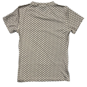 FENDI Vintage FF Monogram Stretch Mesh T-Shirts