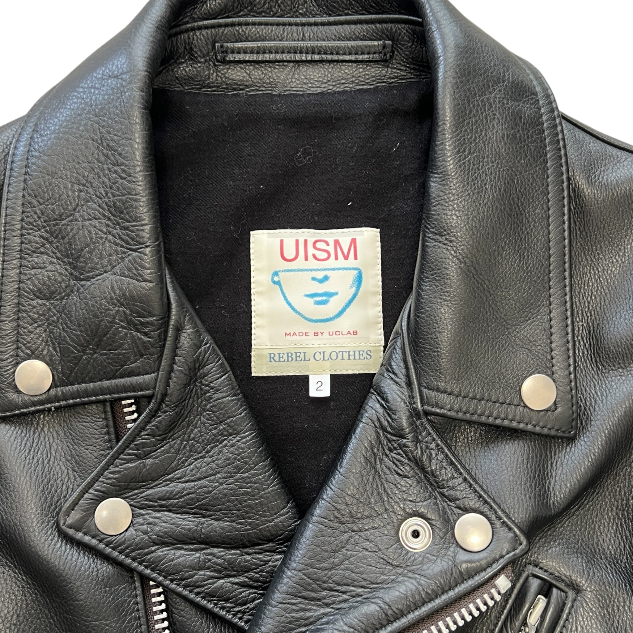 UNDERCOVERISM 2009AW "EARMUFF MANIAC" Knit Sleeve Biker Jacket