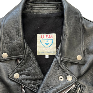 UNDERCOVERISM 2009AW "EARMUFF MANIAC" Knit Sleeve Biker Jacket