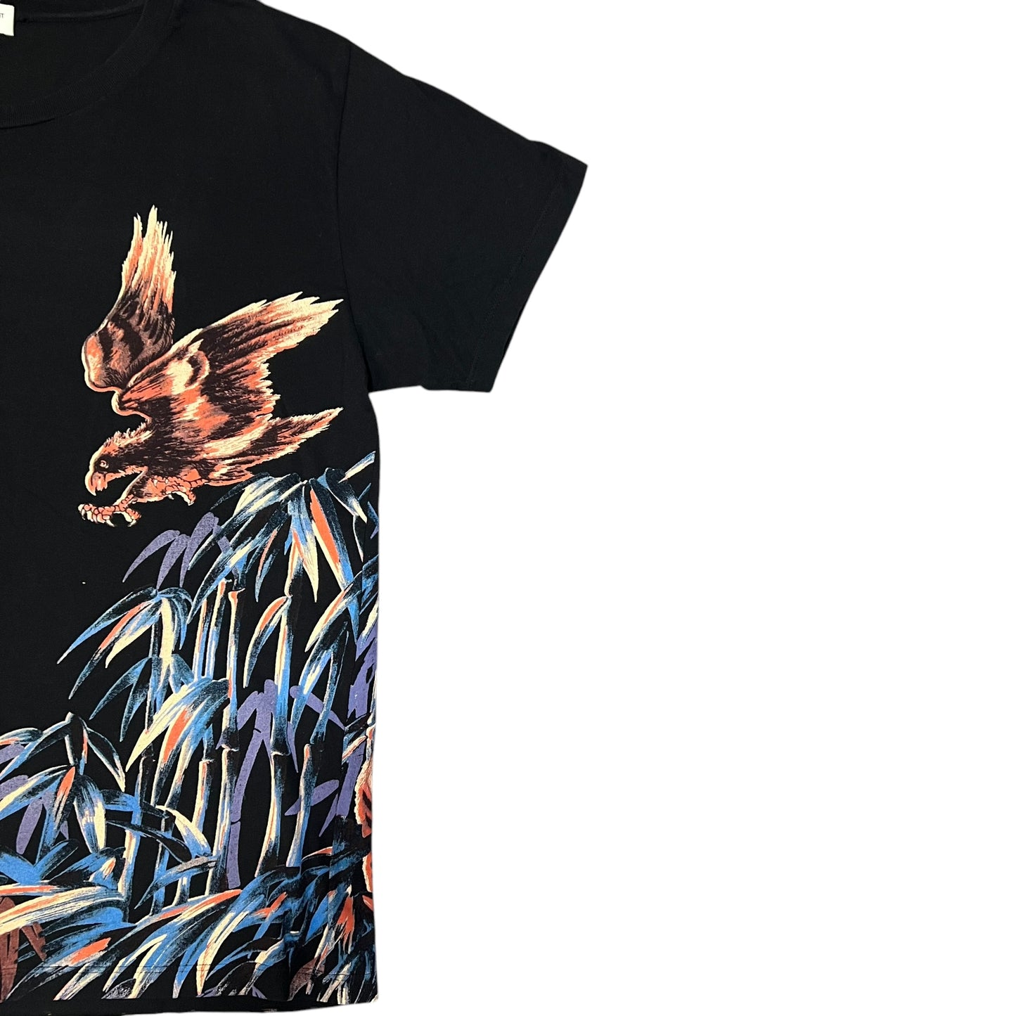 SAINT LAURENT PARIS 2016SS Eagle Tyger Print T-shirt