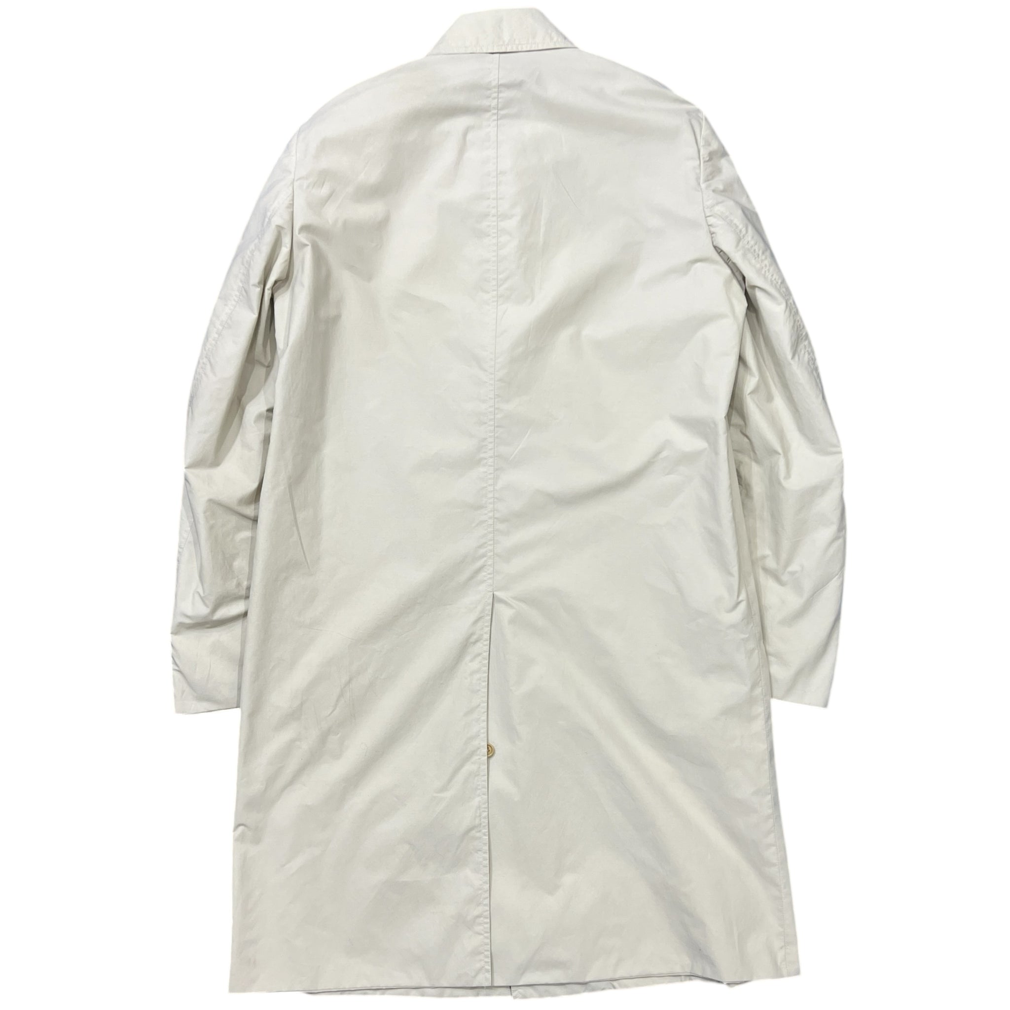 HELMUT LANG 2000's Designer Era Single Balmacaan Coat