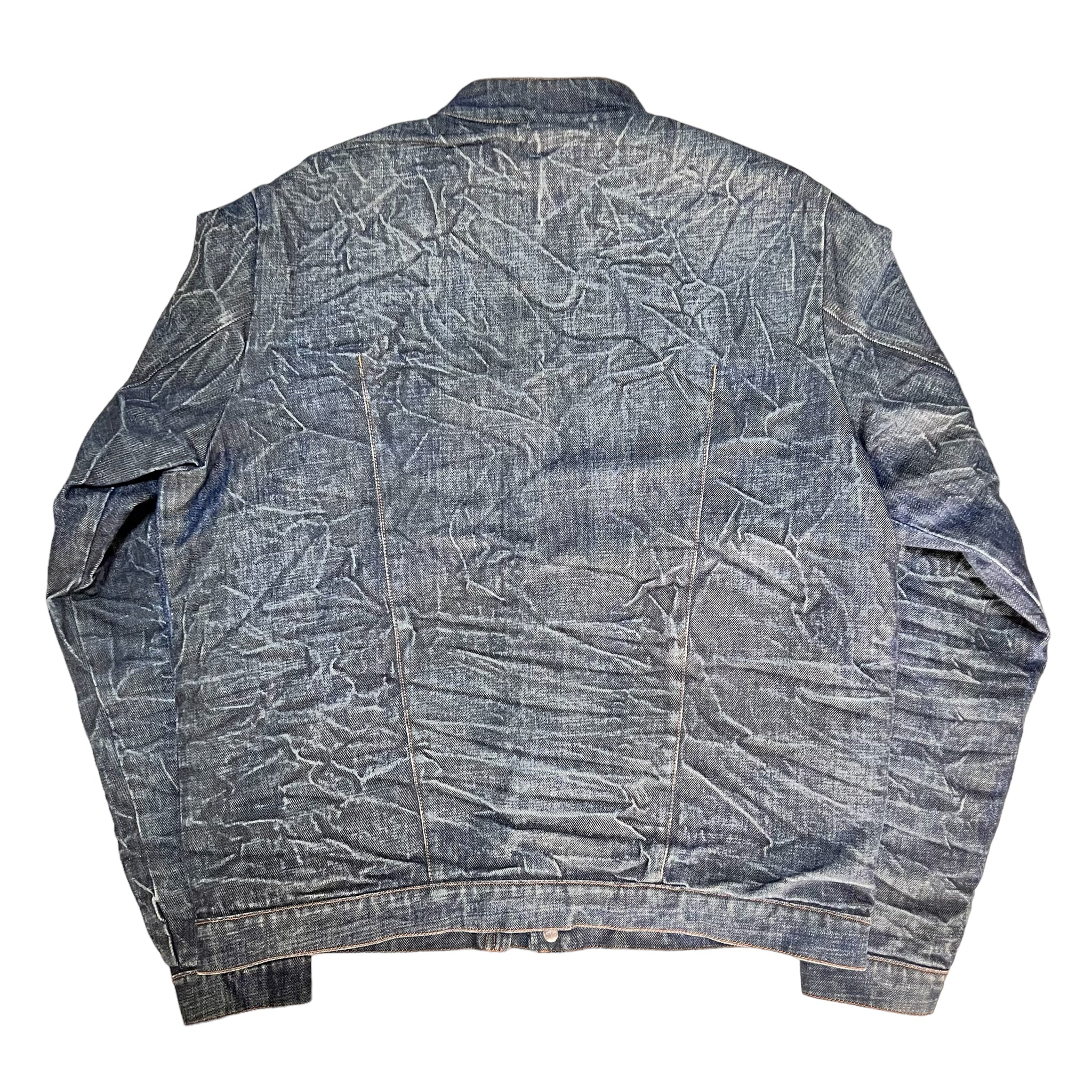 W&LT WALTER VAN BEIRENDONCK PADDED DENIM JACKET