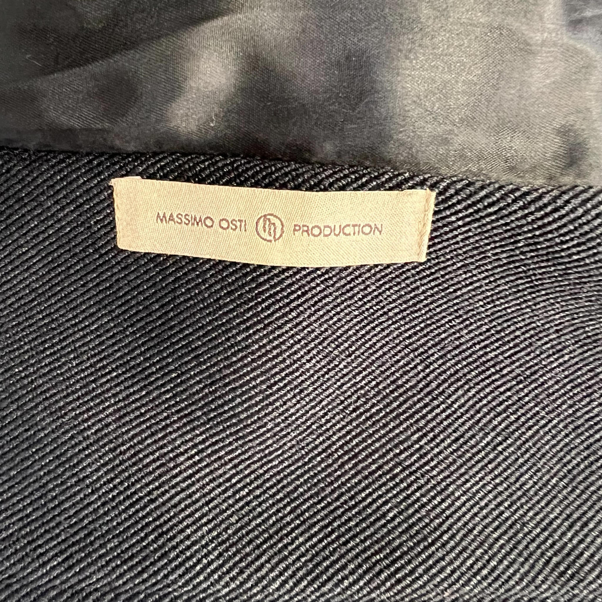 MASSIMO OSTI / OSTI PRODUCTION 1997SS MATERIAL COAT JACKET