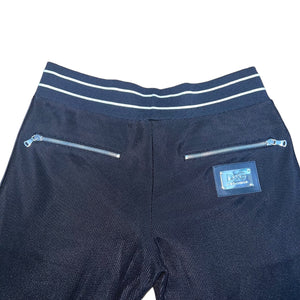DOLCE&GABBANA 2001SS MULTI ZIP MESH TRACK PANTS