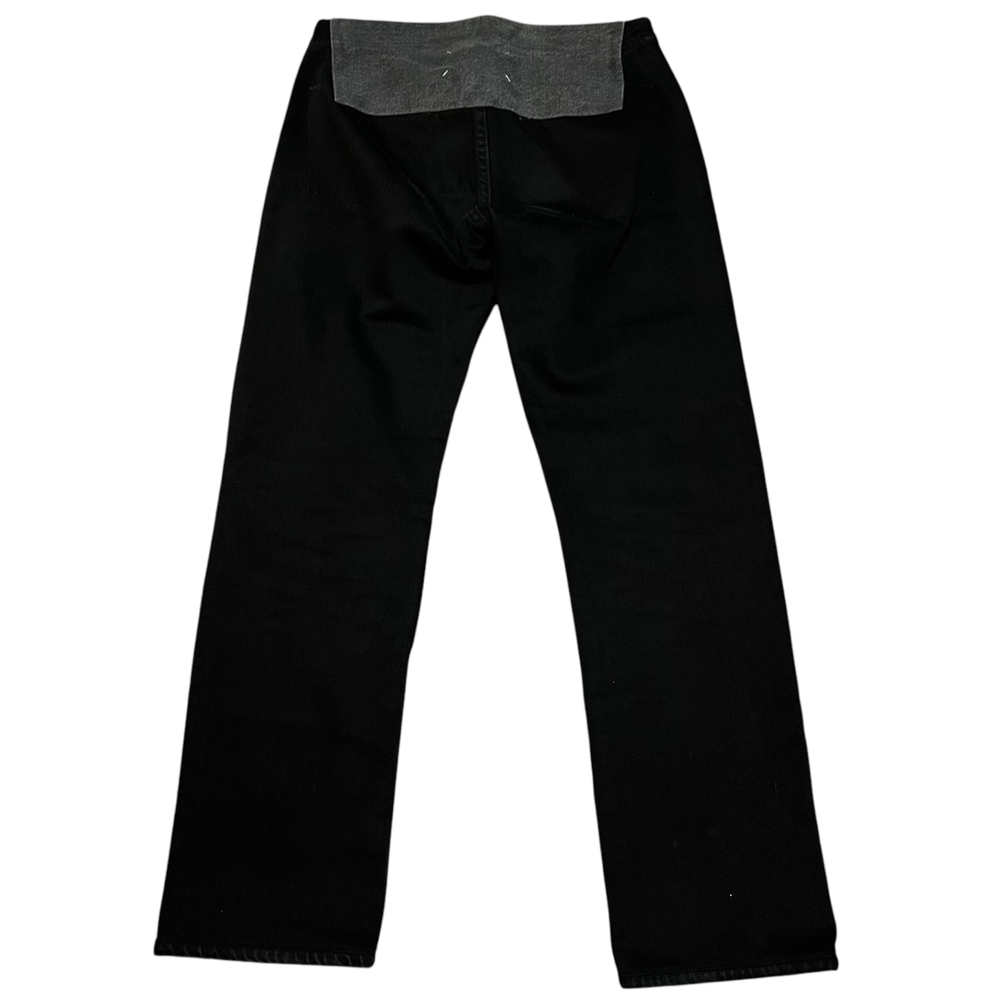 MAISON MARTIN MARGIELA Artisanal Black Denim Pants