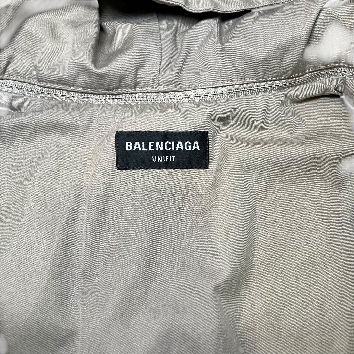 BALENCIAGA 2021AW Drill Hooded Parka Shirt