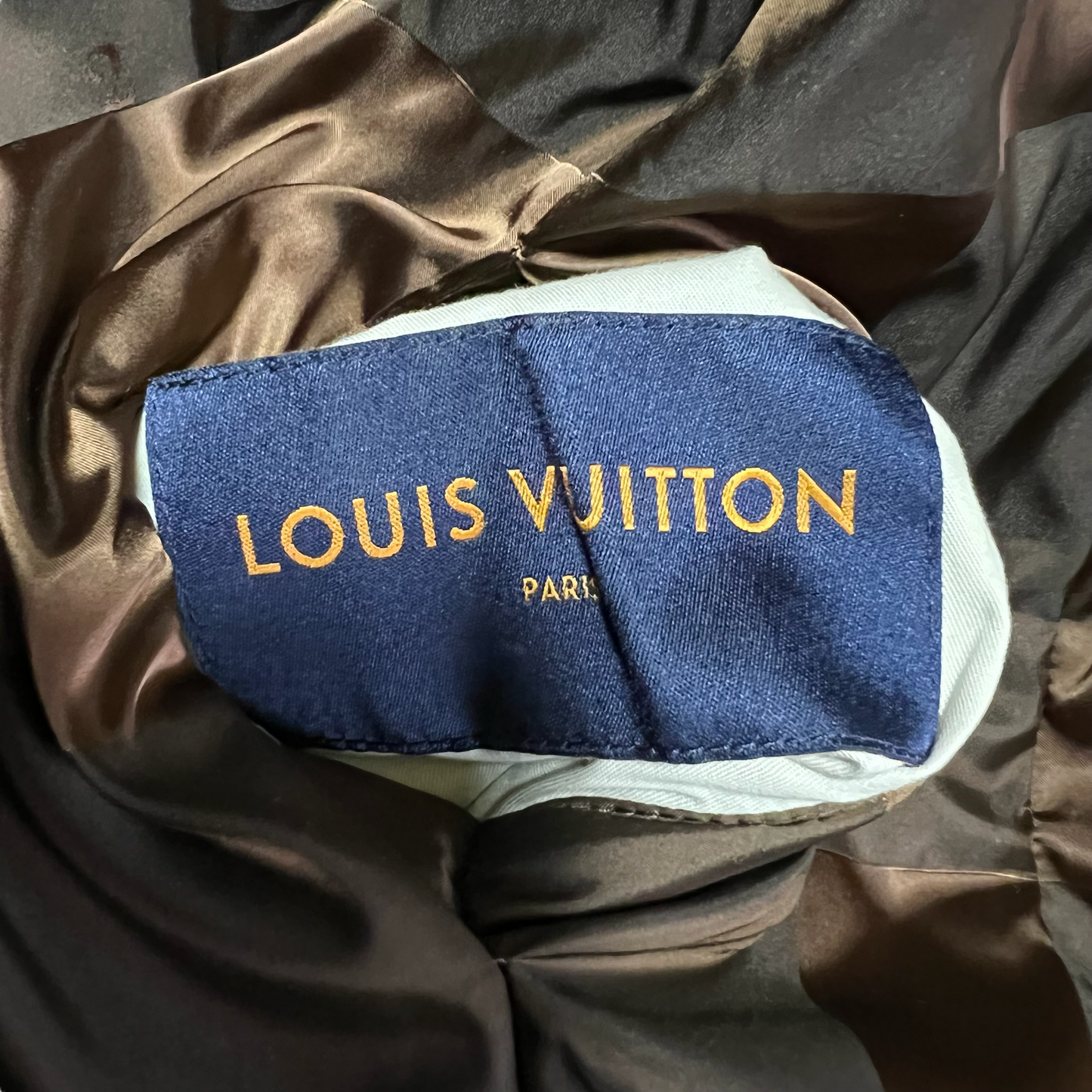 LOUIS  VUITTON  NIGO × VIRGIL ABLOH LV2 REVERSIBLE BIG DAMIER BOMBER JACKET